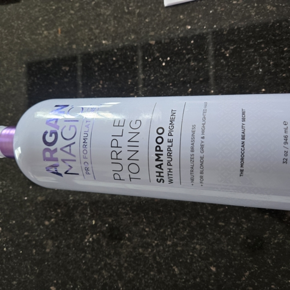 Argan Magic Purple Toning Shampoo